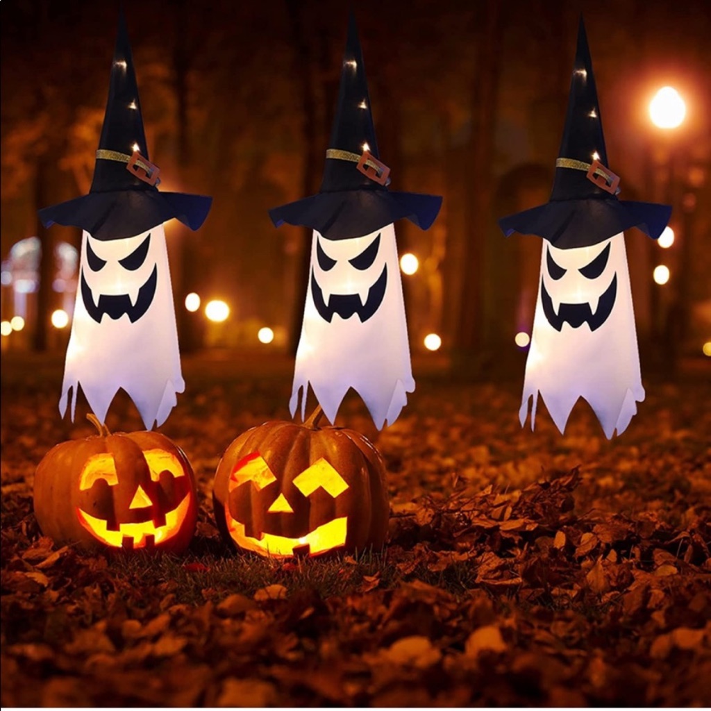 Spooky Halloween Ghost For Indoor Outdoor 3pcs